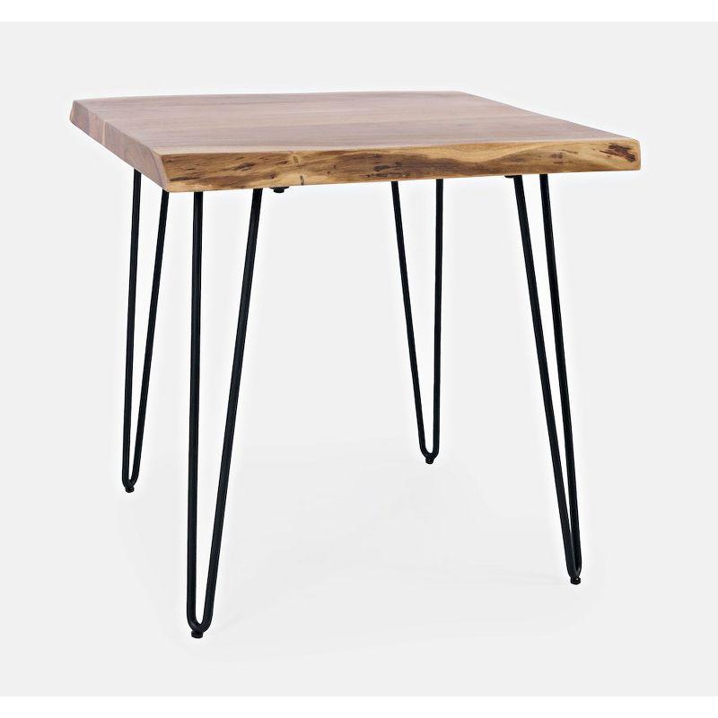 Jofran,Nature's Edge 24'' Solid Acacia Square End Table