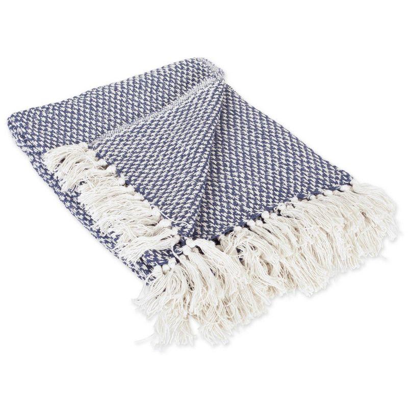 Design Imports Hand Woven Throw Blanket
