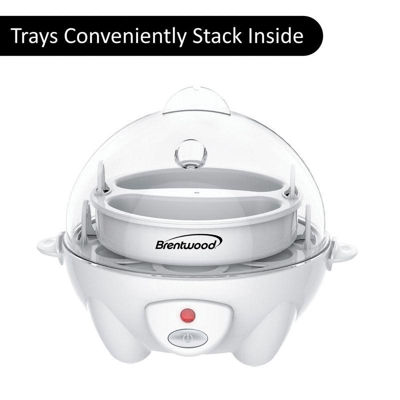 Brentwood Electric 7 Egg Cooker with Auto Shut Off
