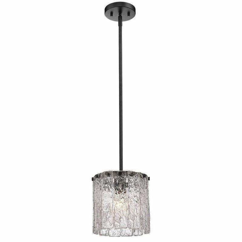 Z-Lite Glacier 1 - Light Pendant in  Matte Black