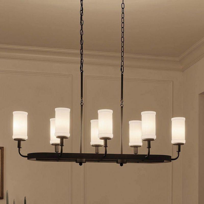 Kichler Lighting Vetivene 8 - Light Chandelier in  Textured Black