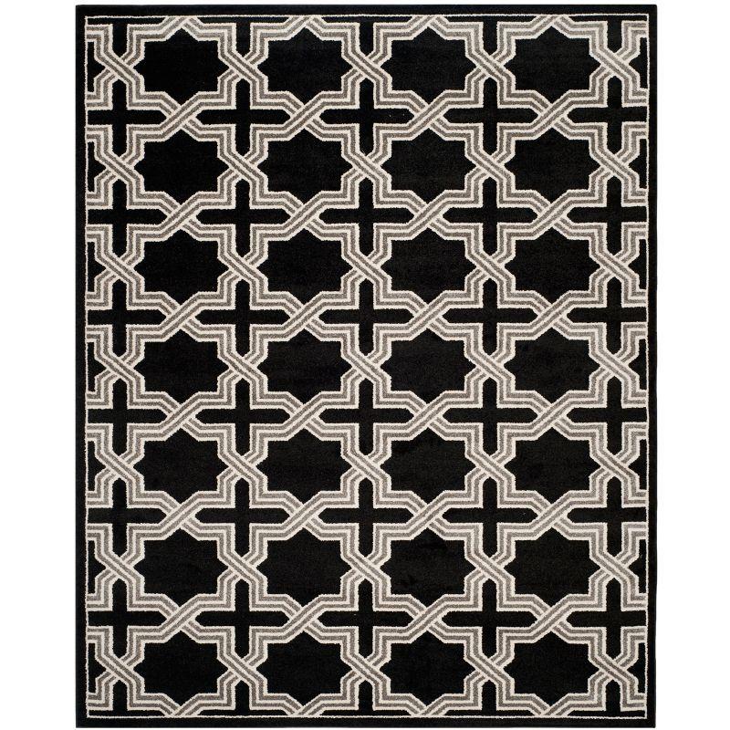 Amherst AMT418 Power Loomed Area Rug - Anthracite/Grey - 8'x10' - Safavieh.