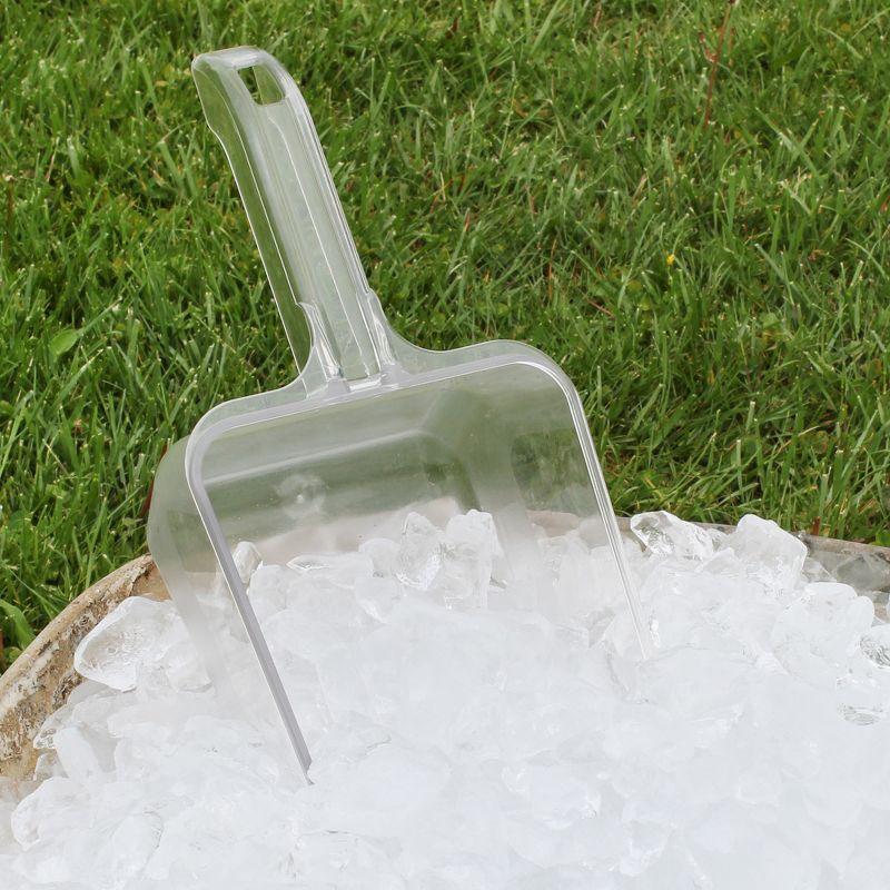 Darware Commercial Ice Scoop w/ Metal Holder; 58-Fluid Ounces Capacity