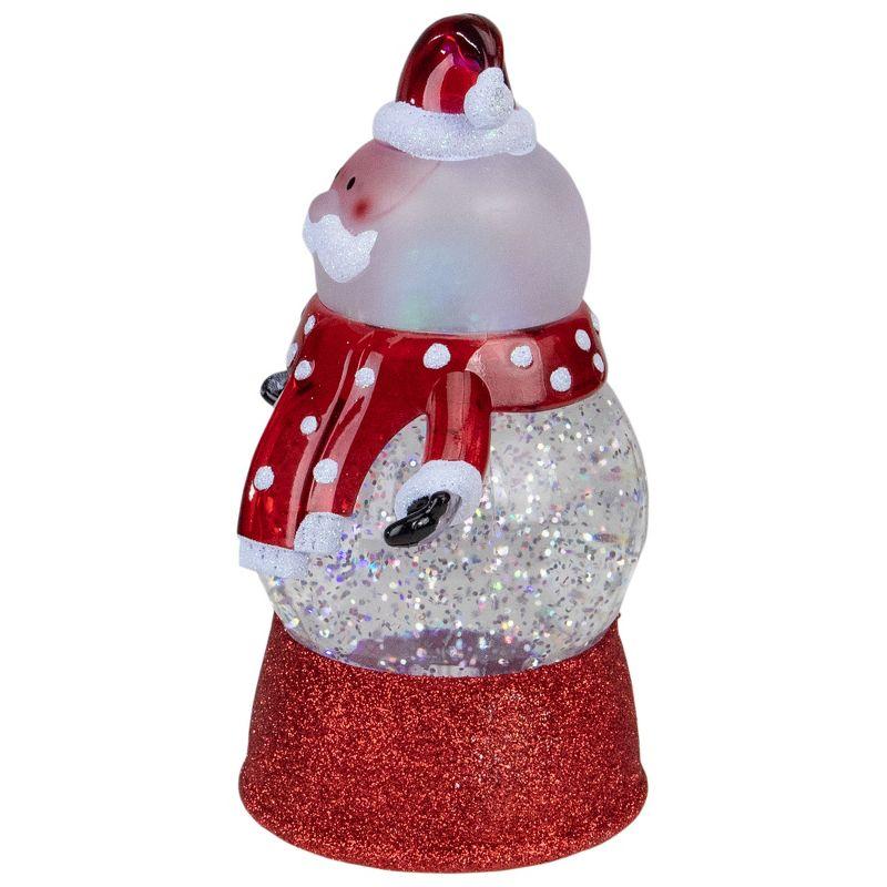 5.75 LED Lighted Santa Claus Christmas Snow Globe