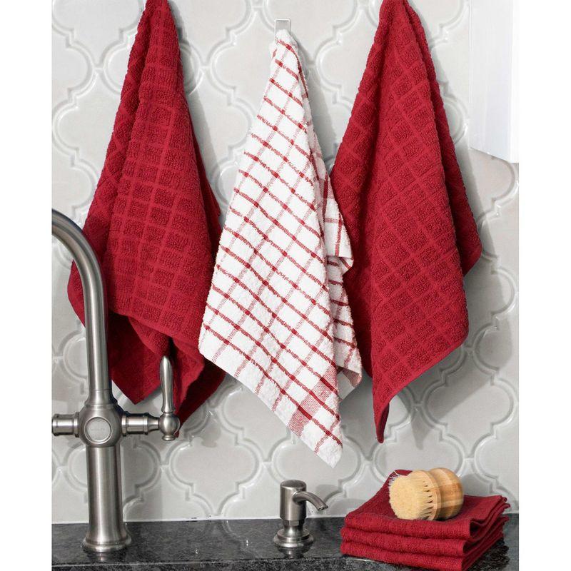 RITZ RITZ Terry Kitchen Towel and Dish Cloth Set (Set of 12)
