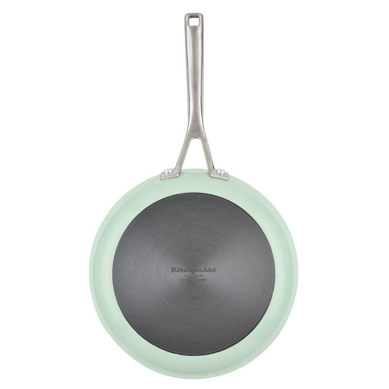 KitchenAid Hard Anodized 10" Nonstick Ceramic Frying Pan - Pistachio