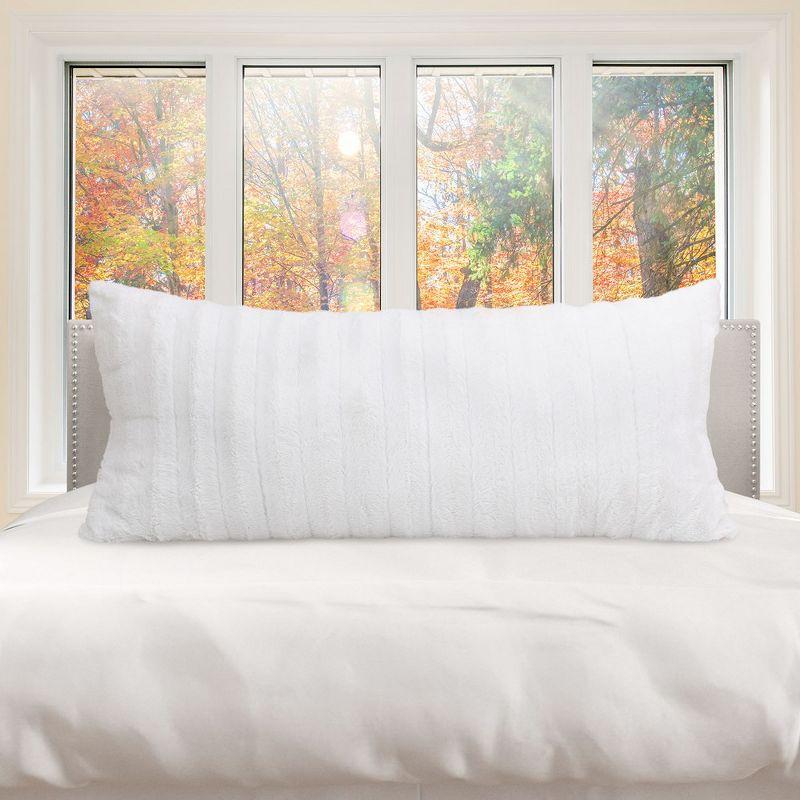 Faux Fur Throw Pillow