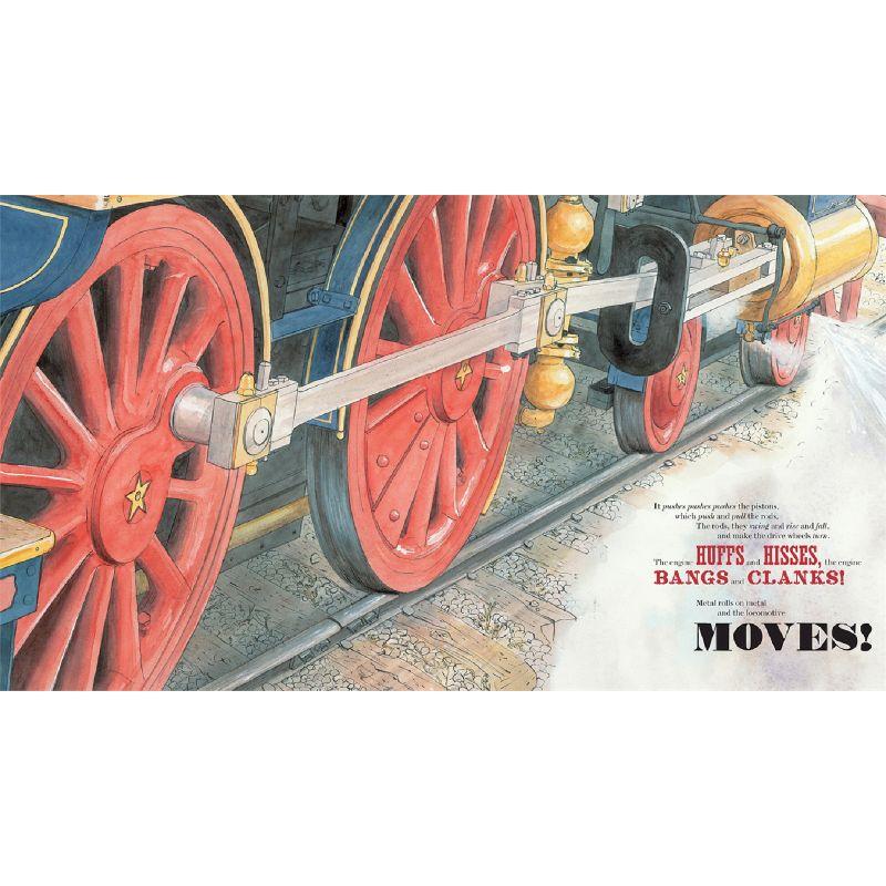 Locomotive Hardcover Non-Fiction Kids' Book