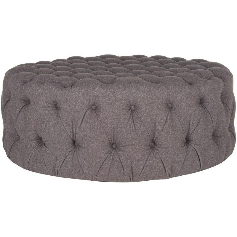 Charlene Tufted Cocktail Ottoman  - Safavieh