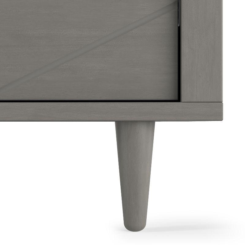 Child Craft Surrey Hill 3 Drawer Dresser for Nursery or Bedroom, Anti-Tip Kit Included to Prevent Tipping, Non-Toxic, Baby Safe Finish (Lunar Gray)