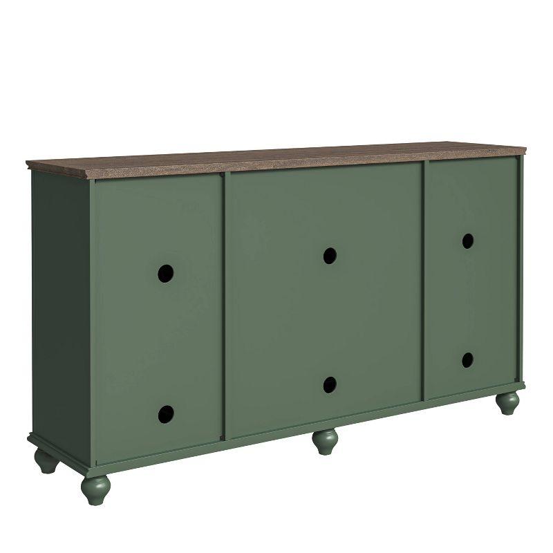 63" Vintage Storage Sideboard Buffet Accent Cabinet - Festivo