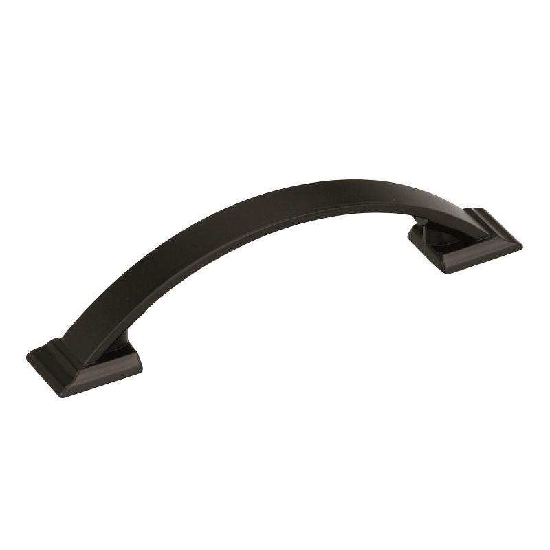 Black Bronze Modern Arch Cabinet Pull with Mounting Hardware