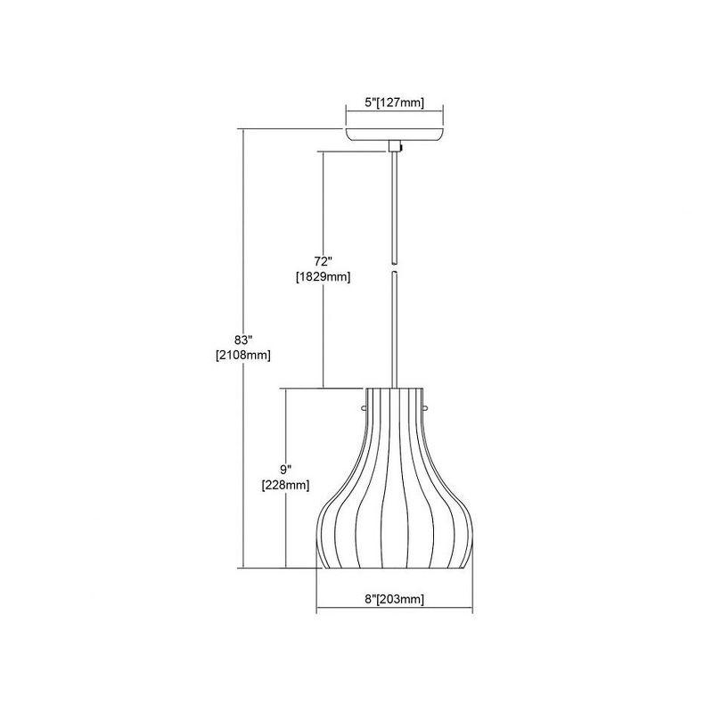 Mistana™ Simone 1 - Light Single Pendant