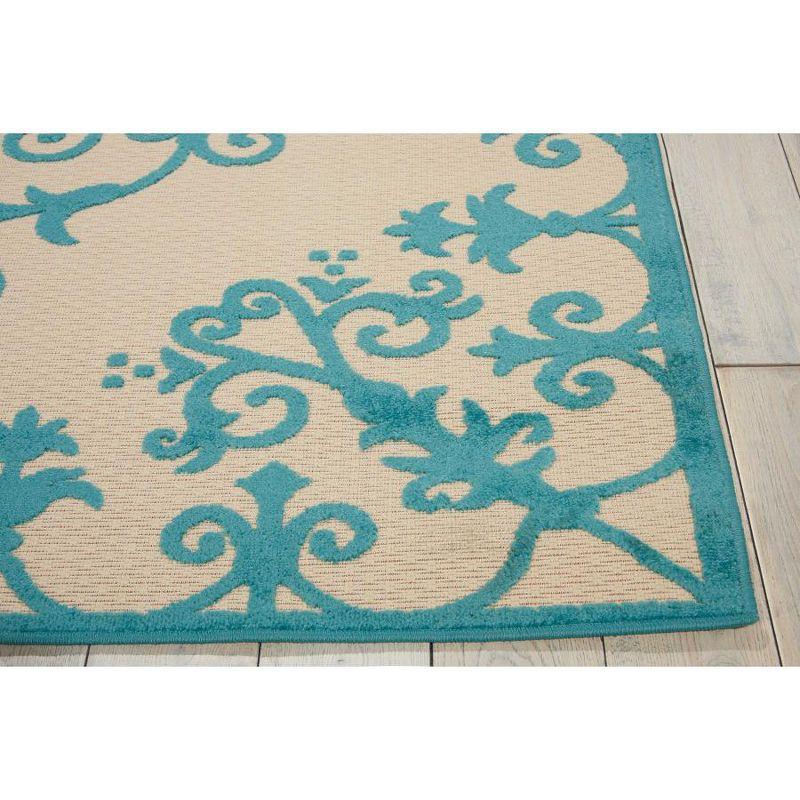 Aqua Breeze Easy-Care 8' x 10' Synthetic Rectangular Rug