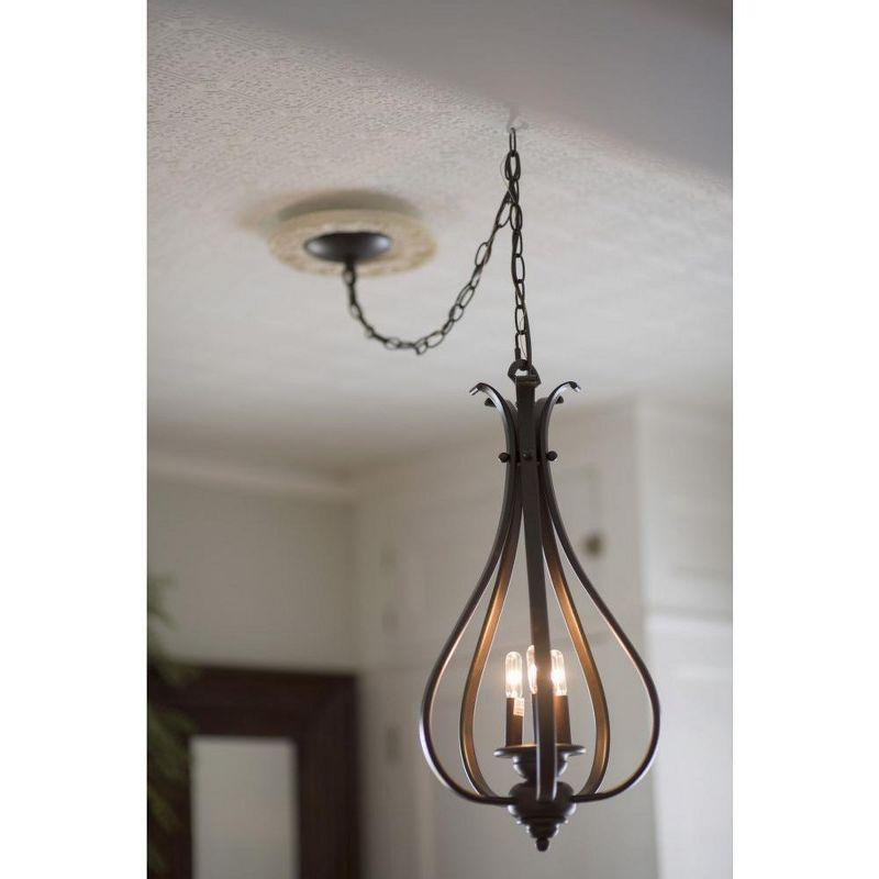 Vaxcel Monrovia 3 - Light Pendant in  Brushed Nickel