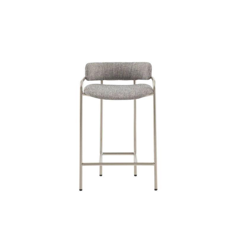 Eros Counter Height Barstool Brown