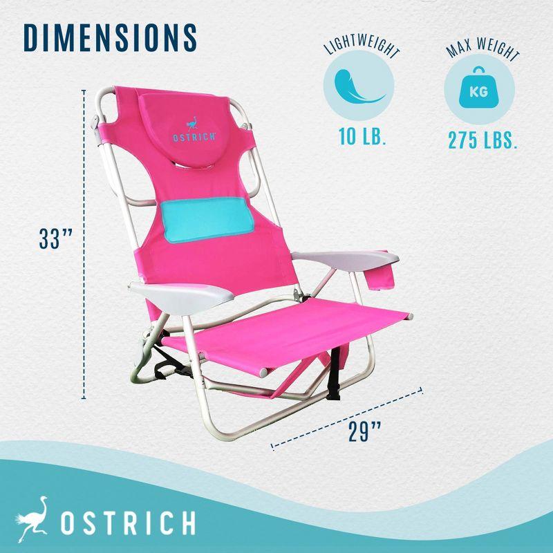 Ostrich Denice Folding Beach Chair