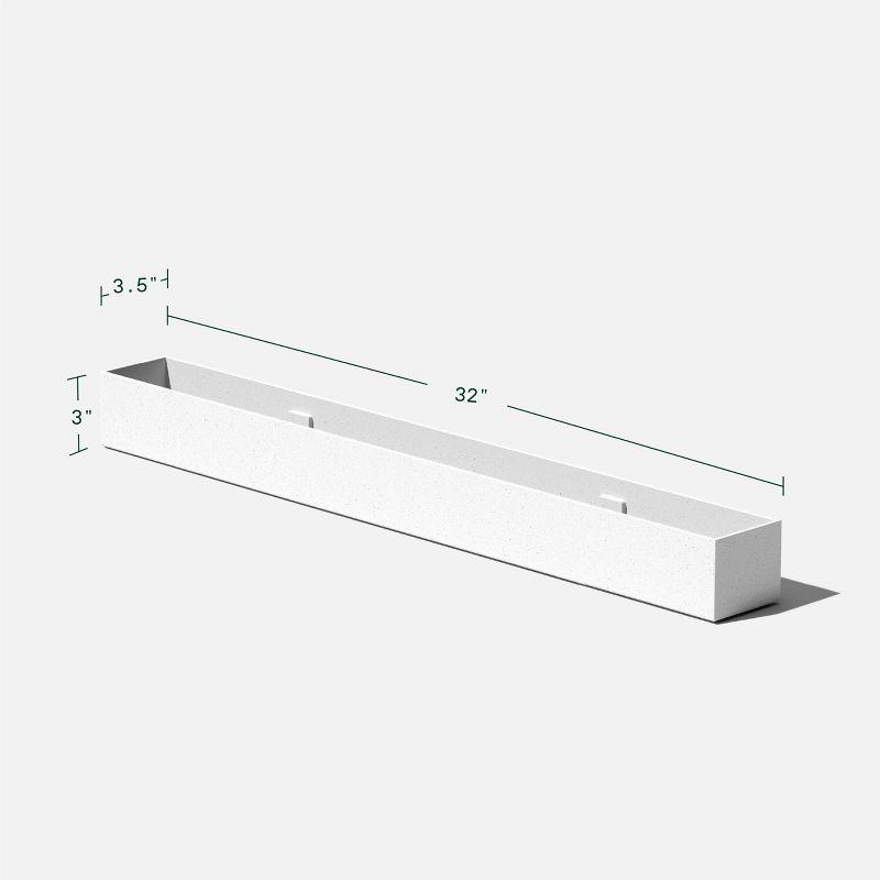 Geo Series Plastic Planter Box