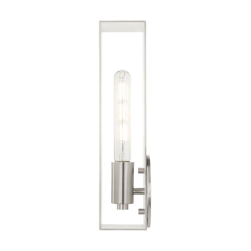 Livex Lighting Soma 1 - Light Wall Light in  Brushed Nickel