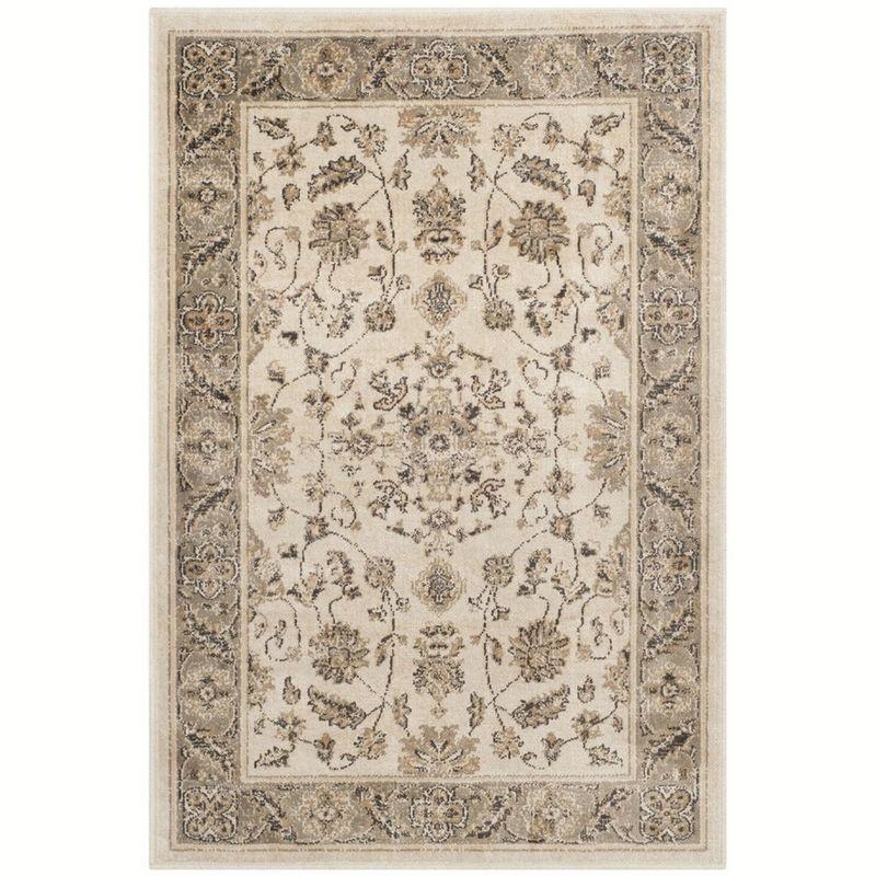 Vintage VTG168 Power Loomed Indoor Accent Rug - Stone/Mouse - 2'x3' - Safavieh.