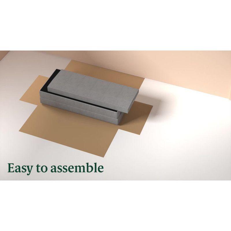 53" Lauren Loveseat Sofa Pearl Green - Zinus