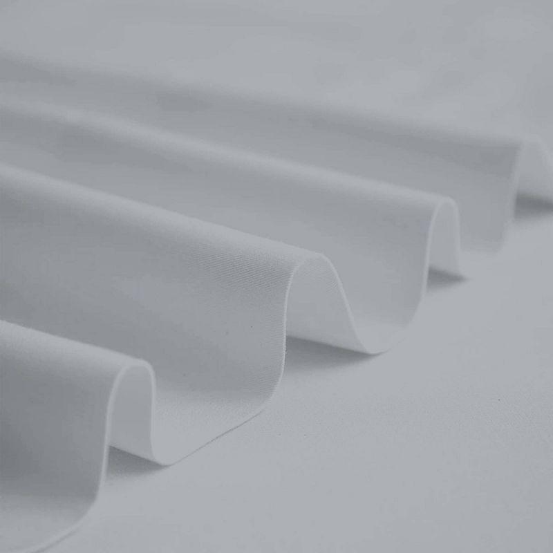 Purity Home King 300 Thread Count Organic Cotton Brushed Percale Pillowcase Light Gray: STANDARD 100 by OEKO-TEX Certified
