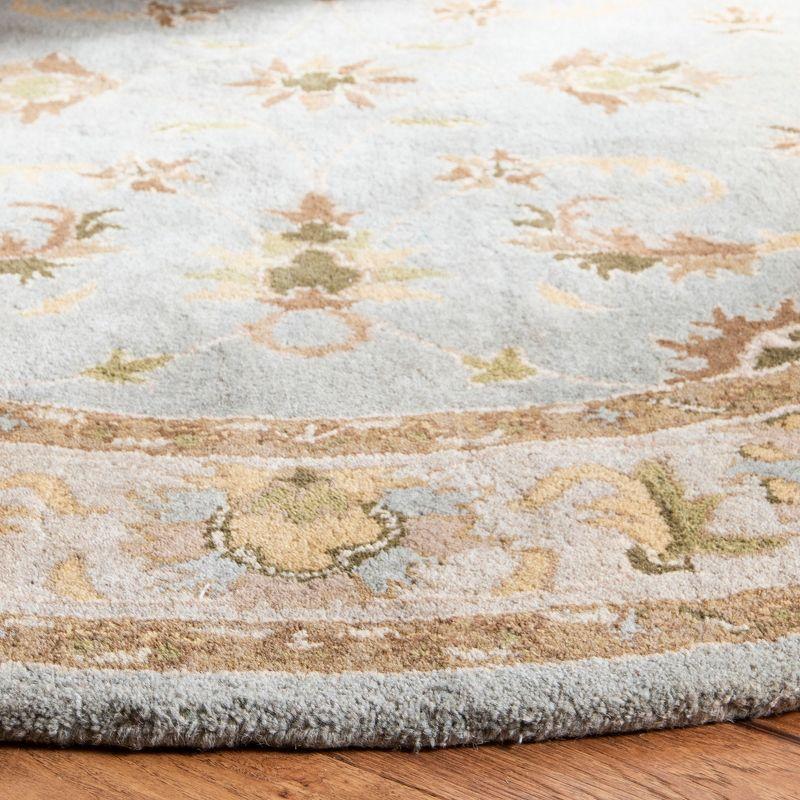 Heritage HG913 Handmade Accent Rug - 2'x3' - Light Blue/Beige - Safavieh