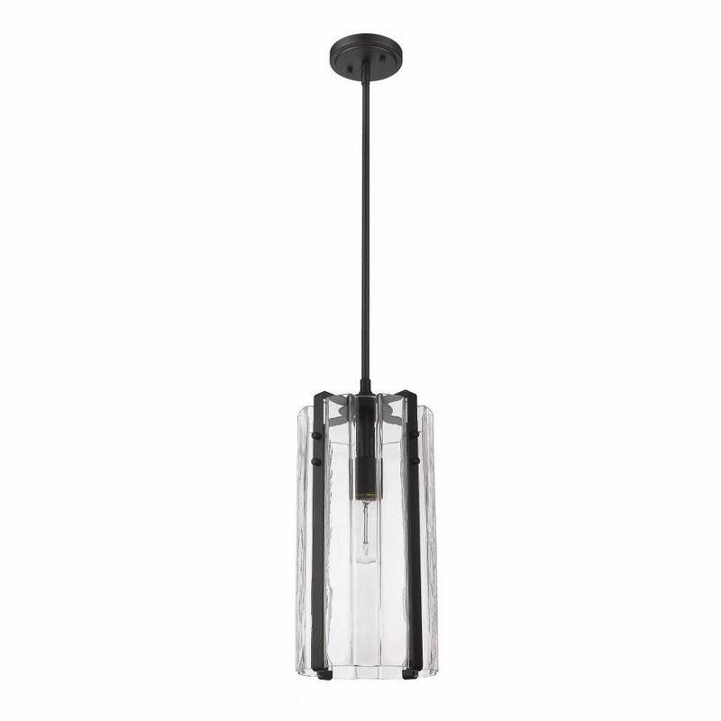 Z-Lite Alverton 1 - Light Pendant in  Matte Black