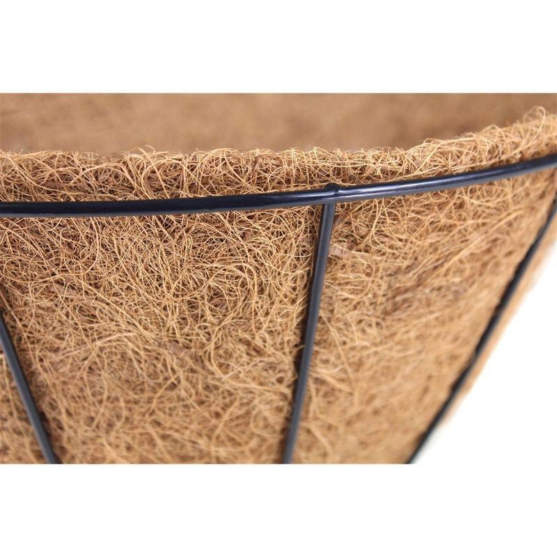 Pride Garden Products Grower Hanging Baskets with AquaSav Smart Coco Liner, 14in