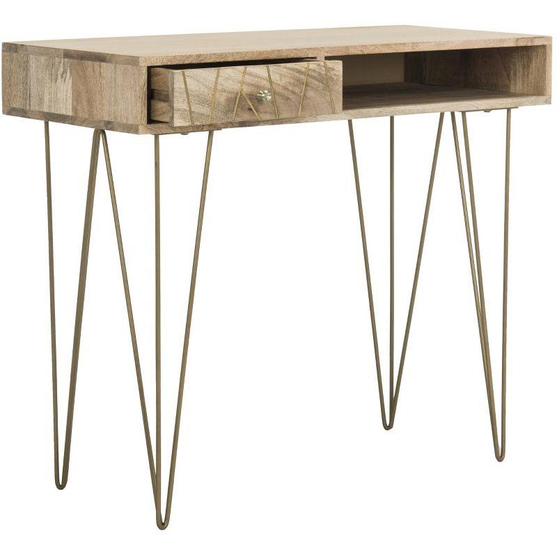 Marigold Desk - DSK9001 - Natural - Safavieh