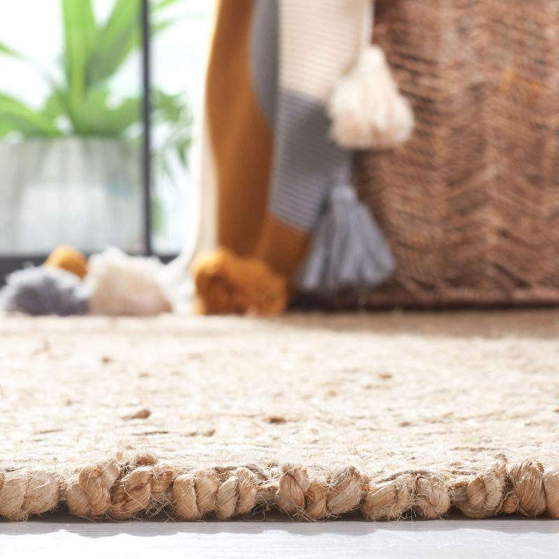 Union Rustic Abbie-Violet Hand Woven 0.8 Jute 0.2 Cotton Rug | Wayfair