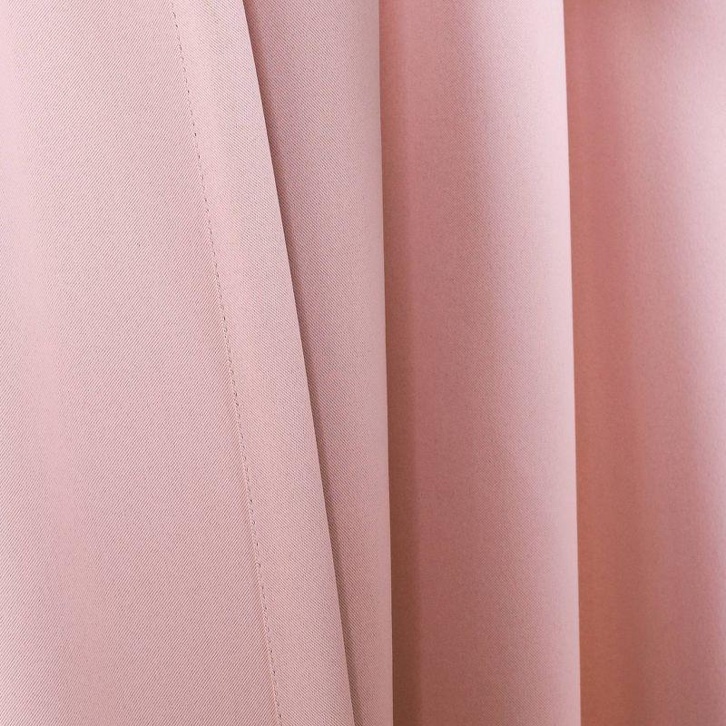 Lush Decor Lush Decor Insulated Back Tab Blackout Solid Blackout Thermal Curtain Panels (Set of 2)