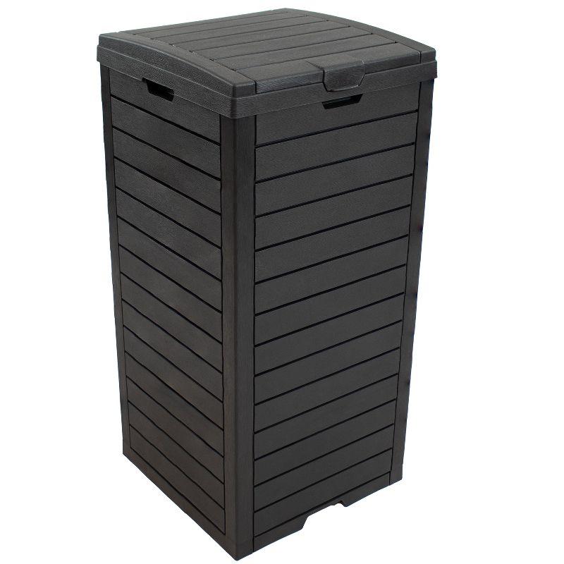 39-Gallon Polypropylene Resin Outdoor Trash Can