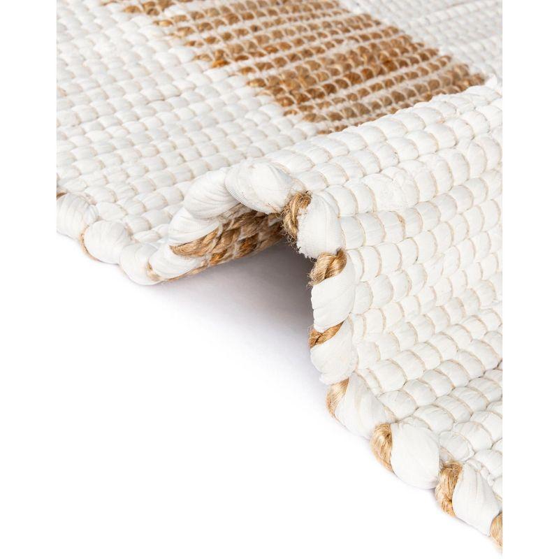 Unique Loom 2' 7 x 10' 0 Chindi Jute  Runner Rug