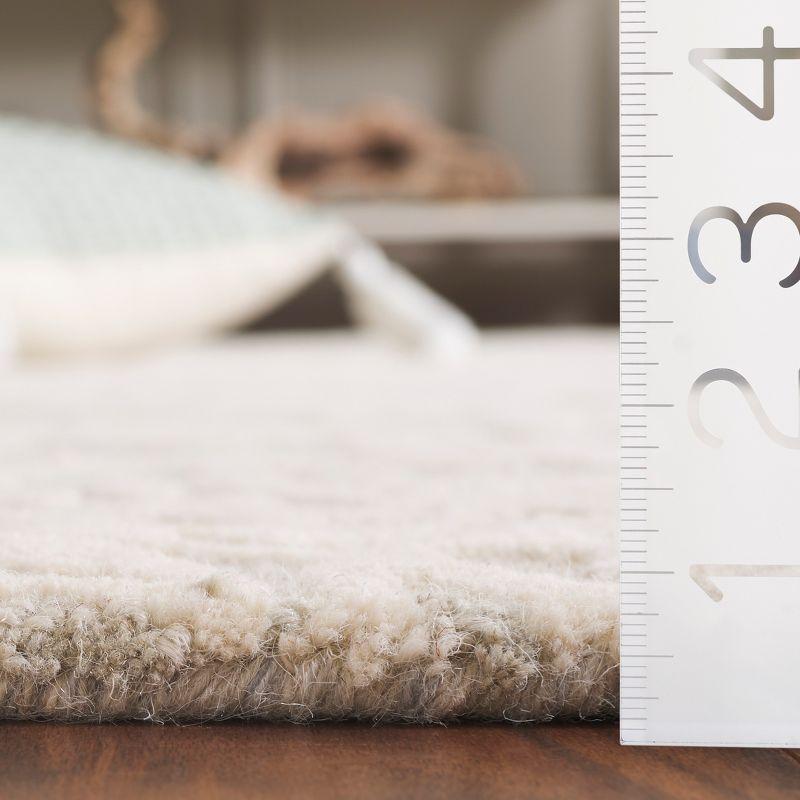 Blossom BLM107 Hand Tufted Indoor Accent Rug - Sage/Ivory - 3'x5' - Safavieh