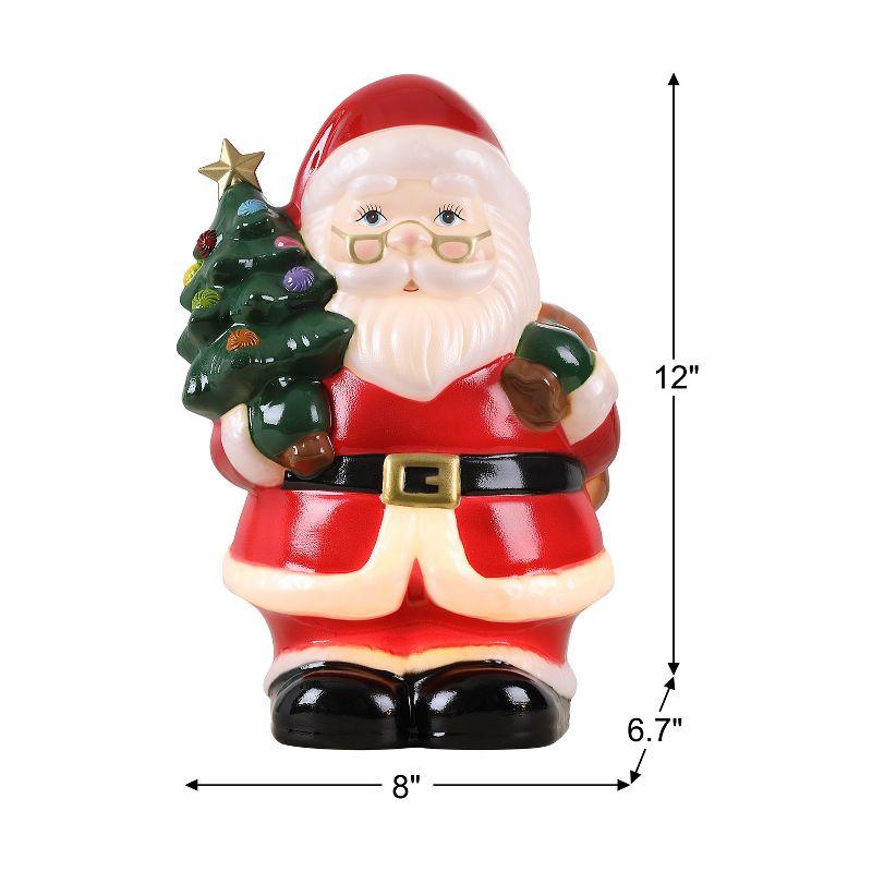 Mr. Christmas Outdoor Lit Santa Blow Mold