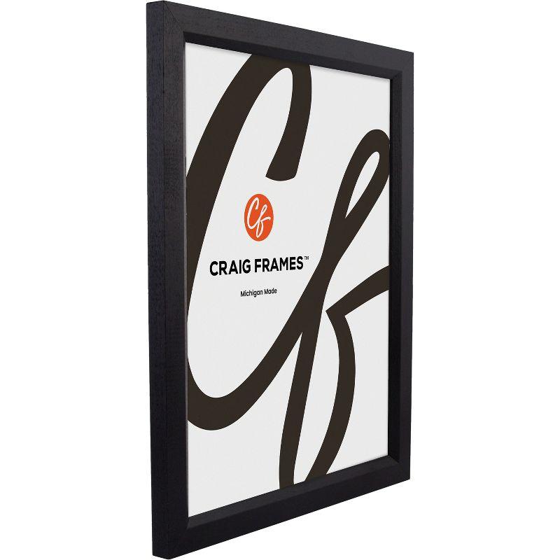 Craig Frames Hardwood Black Single Image Picture Frame