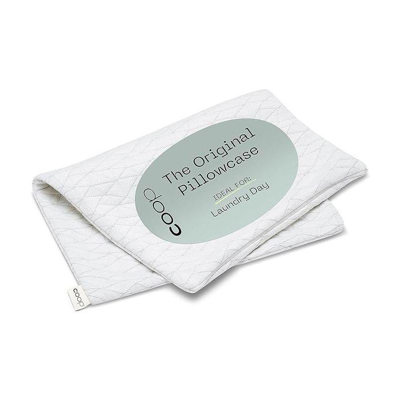 Coop Home Goods - The Original Pillow Cover, King Size Pillow Case for Memory Foam Pillows, Breathable Ultra Soft Lulltra Fabric Cover with Zipper