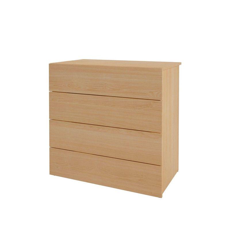 Natural Maple Double Dresser with Soft Close Drawers