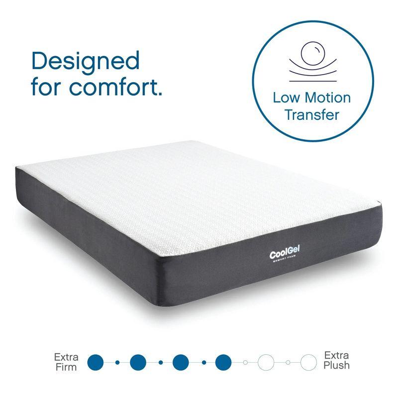 Cool Gel Memory Foam 10-Inch Mattress, Queen