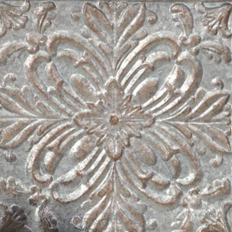 15 x 41 inch Rustic Distressed Wood and Metal Wall Décor - Foreside Home & Garden