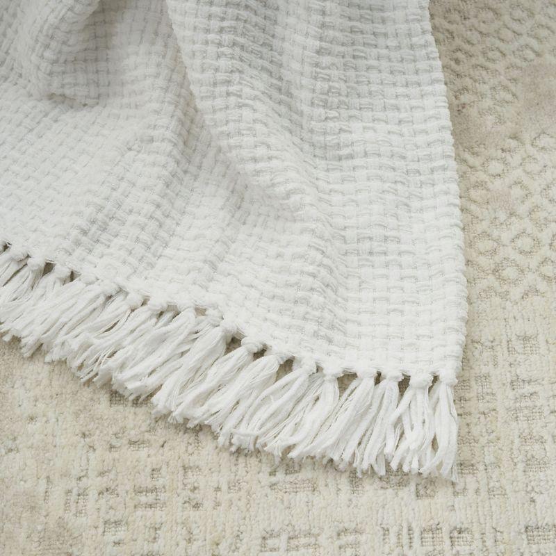 Mina Victory Lifestyle Woven Chenille Indoor Throw Blanket