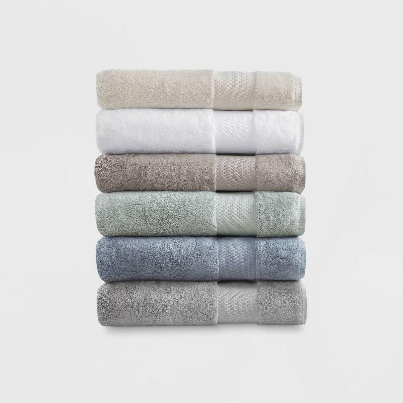 Turkish 6 Piece 100% Cotton Oversized Towel Set