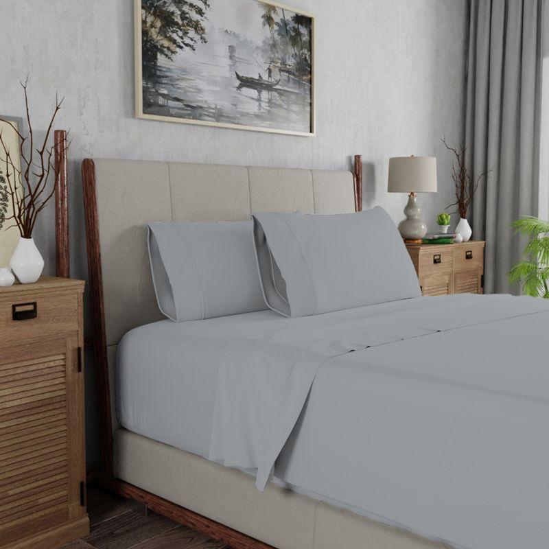 Brushed Cotton Blend Lightweight Sheet Set
