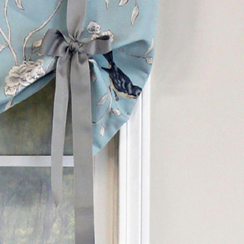 Cotton Blend Tie-Up 48'' W Window Valance