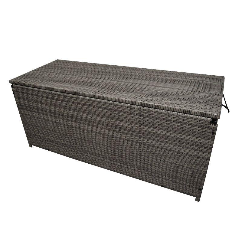 Oakland Living Oakland Living 53'' W 113 Gallons Water Resistant Wicker Deck Box