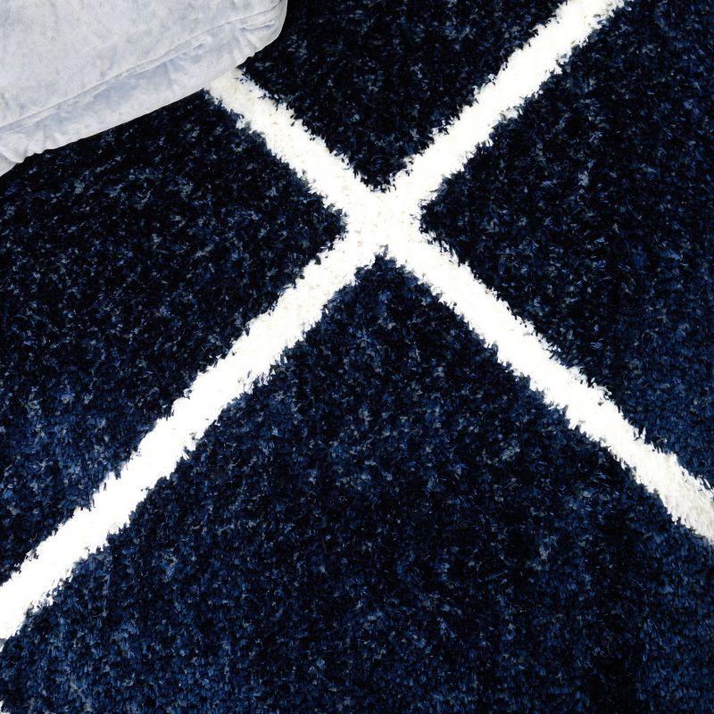 Tahoe Shag Performance Geometric Rug
