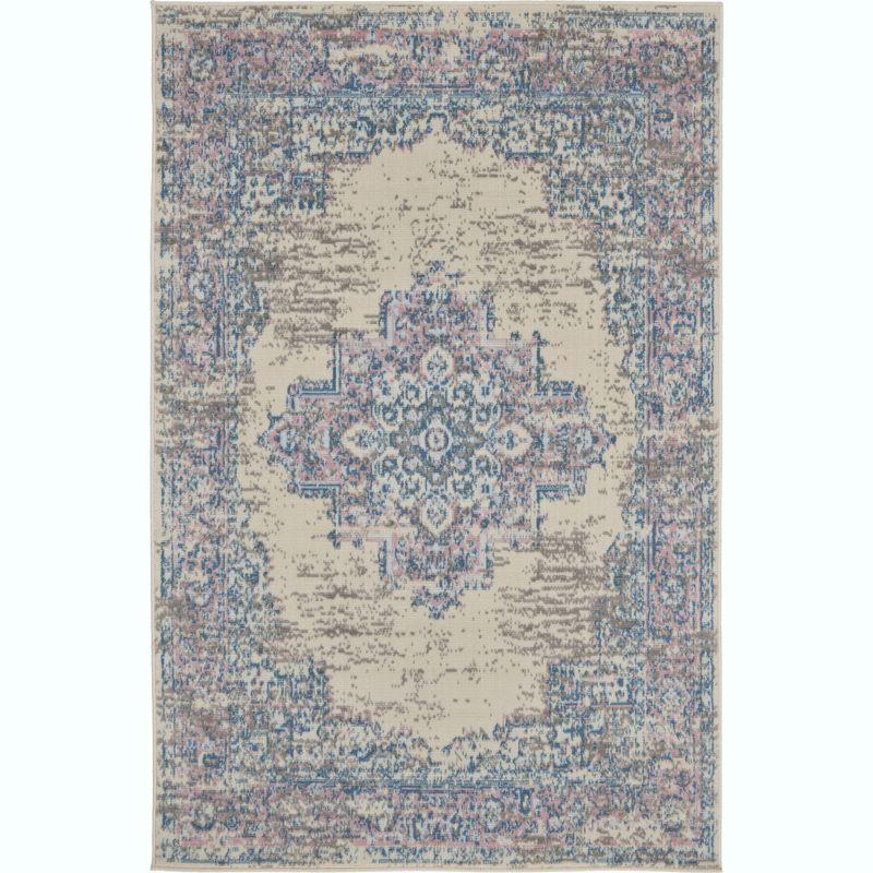 Nourison Grafix Center Medallion Area Rug