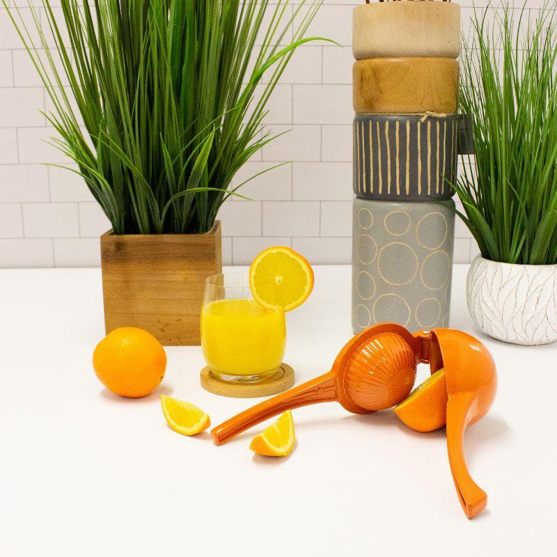 BergHOFF CooknCo 9" Cast Aluminum Manual Orange Squeezer
