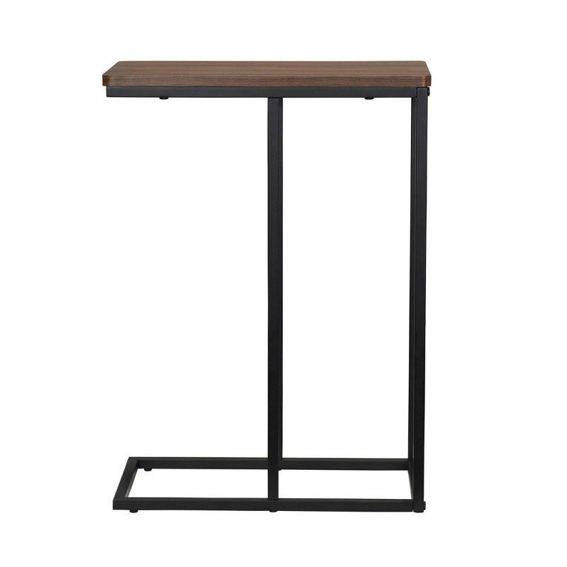 Household Essentials Jamestown C-Shaped End Table